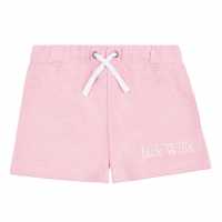 Детски Шорти Jack Wills Script Shorts Junior Pink Marl Детски къси панталони