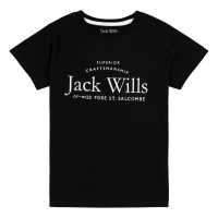 Jack Wills Jw Script Tee Ch99  Детски тениски и фланелки