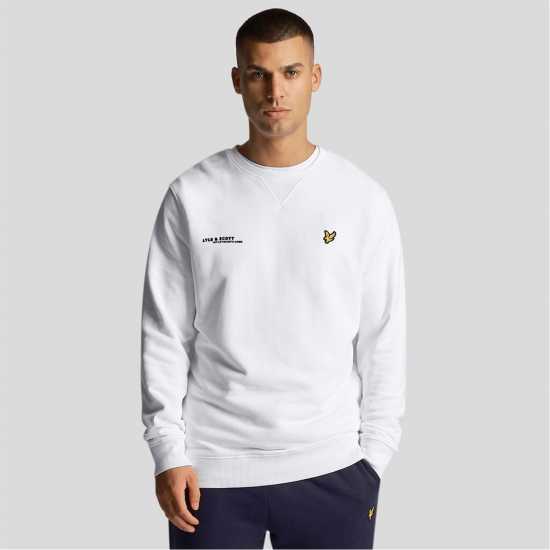 Lyle And Scott Co-Ordinate Print Crewneck Sweatshirt  