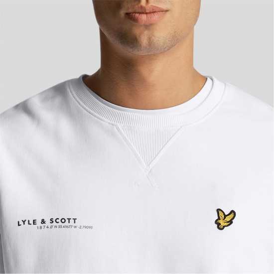 Lyle And Scott Co-Ordinate Print Crewneck Sweatshirt  