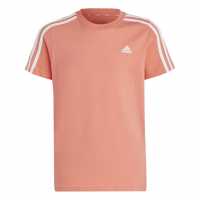 Adidas Essentials 3-Stripes Cotton T-Shirt