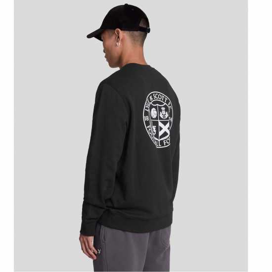 Lyle And Scott Football For All Graphic Sweatshirt  