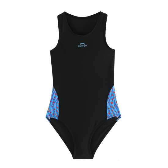 Slazenger Splice Racerback Swimsuit Junior  Детски бански и бикини
