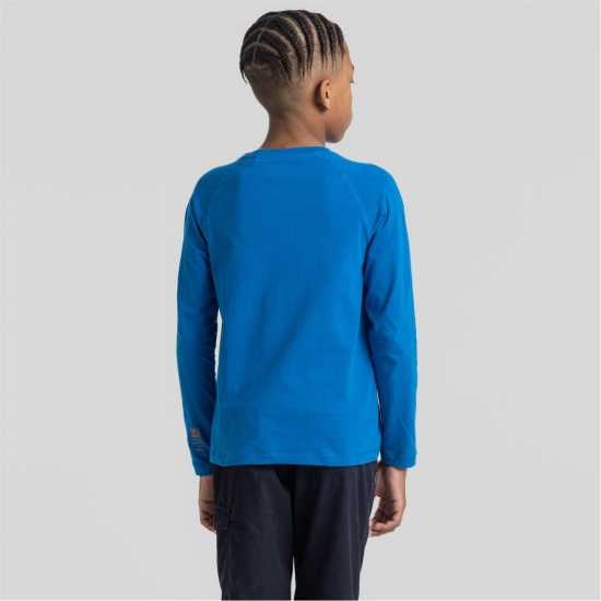 Craghoppers Риза С Дълъг Ръкав Unisex Kids' Crag Colly Long Sleeve Shirt TitanBlueAdv Craghoppers Unisex Kids' Crag Colly Long Sleeve Shirt TitanBlueAdv