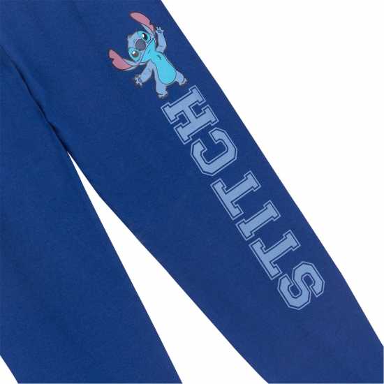 Disney Lilo And Stitch Long Sleeve T-Shirt And Legging Set Blue  - Детско облекло с герои