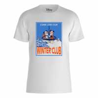 Disney Mickey And Minnie Mouse Winter Club T-Shirt  Детски тениски и фланелки