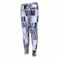 Nike Logo Print Legging Infants Димно сиво 