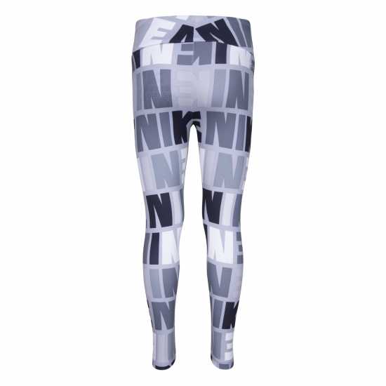 Nike Logo Print Legging Infants Димно сиво 