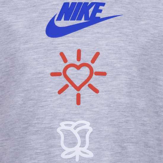Nike Love Stack Tee In99 Smoke Grey Детски тениски и фланелки