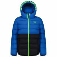 Under Armour Kids' Lightweight Puffer Jacket Navy/Tech Blue 