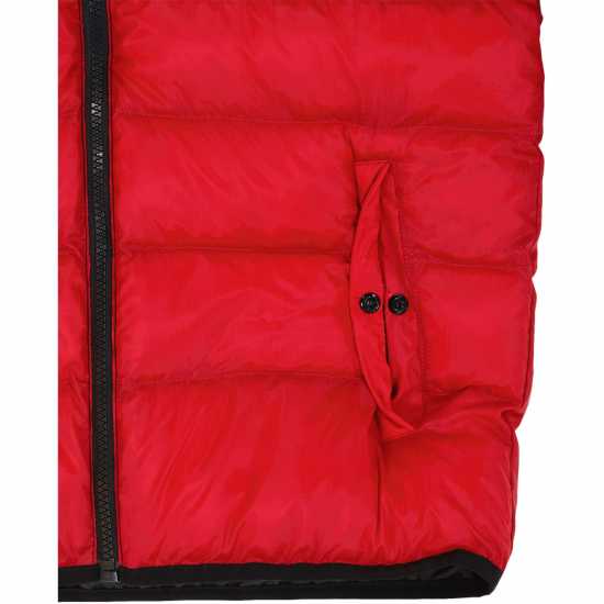 Under Armour Kids' Lightweight Puffer Jacket Черно/Червено 