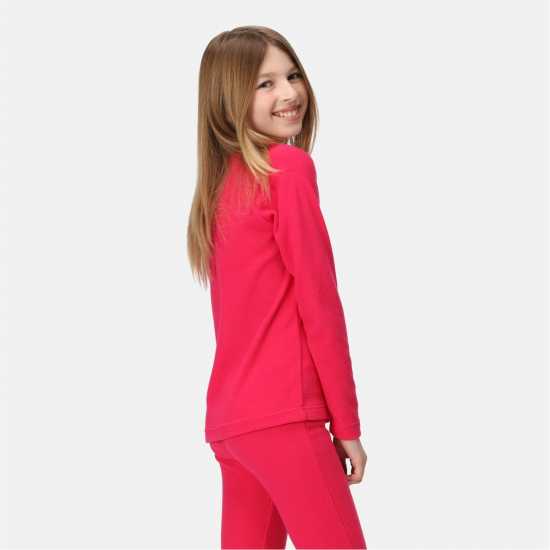 Regatta Junior Thermal Baselayer Top Pink Potion Детски основен слой дрехи