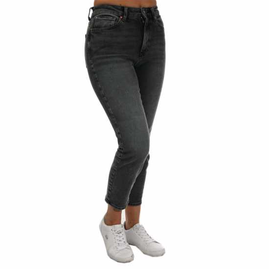 Only Emily Stretch High Waist Straight Jeans  - Дамски дънки