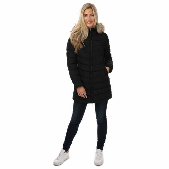 Only Яке С Качулка Newellan Quilted Hooded Jacket  Дамски грейки