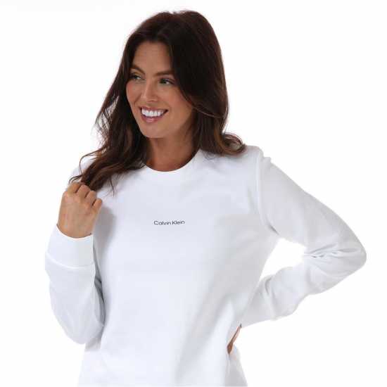 Calvin Klein Organic Cotton Sweatshirt  Дамски суичъри и блузи с качулки