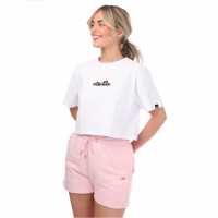 Ellesse Fireball Crop T-Shirt  Дамски тениски и фланелки