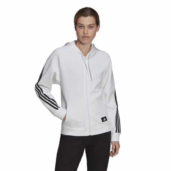 Adidas Спортно Горнище Future Icons 3-Stripes Hooded Track Top  Дамски суичъри и блузи с качулки