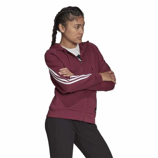 Adidas Спортно Горнище Future Icons 3-Stripes Hooded Track Top  - Дамски суичъри и блузи с качулки