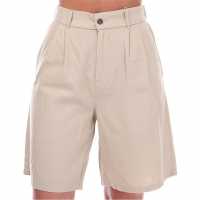 Only Caro High Waist Linen Shorts