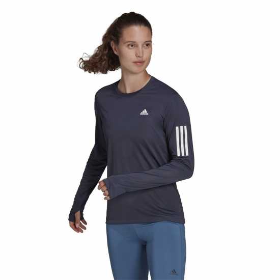 Adidas Own The Run Long-Sleeve Top  Дамски тениски и фланелки