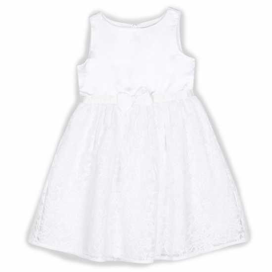 Be You Lace Occasion Mini Dress Бял 