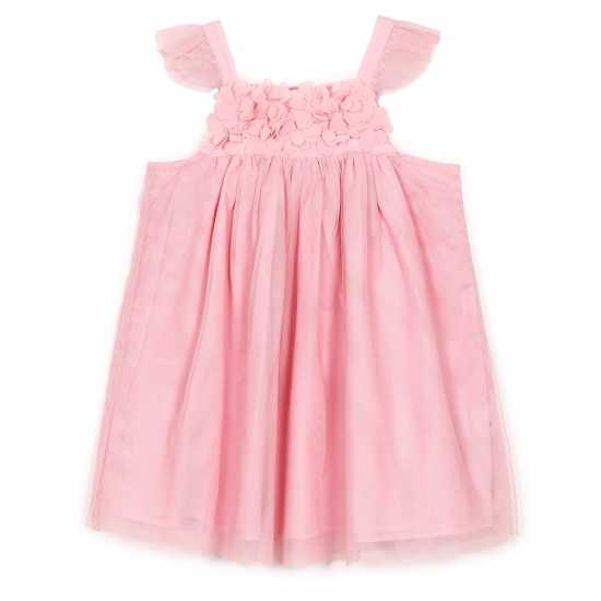Kids' Sequin Strappy Square Neck Mini Dress  