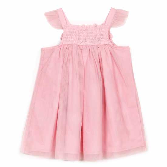Kids' Sequin Strappy Square Neck Mini Dress  