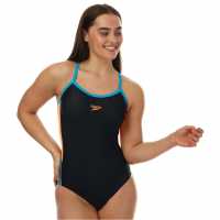 Speedo Dive Thinstrap Muscleback Swimsuit