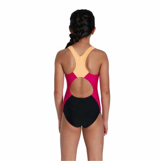 Speedo Colourblock Spiritback Swimsuit
