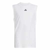 Adidas Детски Потник Tennis Pro Tank Top Juniors Бяло Бадминтон
