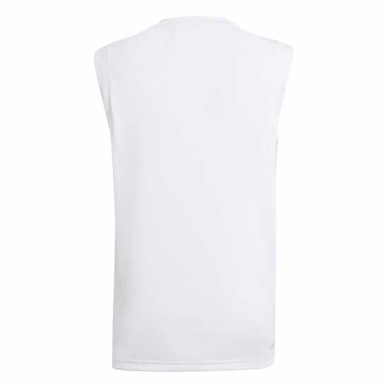 Adidas Детски Потник Tennis Pro Tank Top Juniors Бяло Бадминтон