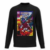 Marvel Spiderman Venom Sweater  Мъжко облекло за едри хора