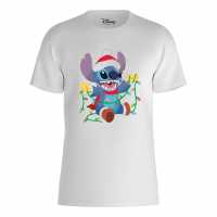 Disney Stitch Tangled In Lights T-Shirt  Дамски стоки с герои