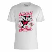 Disney Minnie Mouse Celebrate Season T-Shirt  Дамски стоки с герои