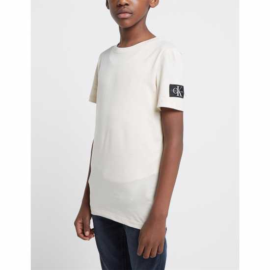 Calvin Klein Badge T-Shirt  Детски тениски и фланелки