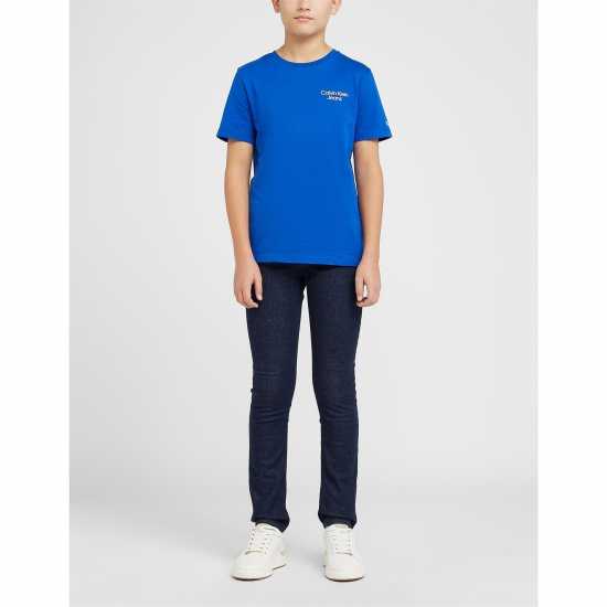 Calvin Klein Stacked Logo T-Shirt  Детски тениски и фланелки