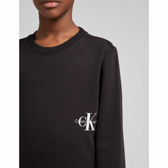 Calvin Klein Block Monogram Sweatershirt  Детски суитчъри и блузи с качулки