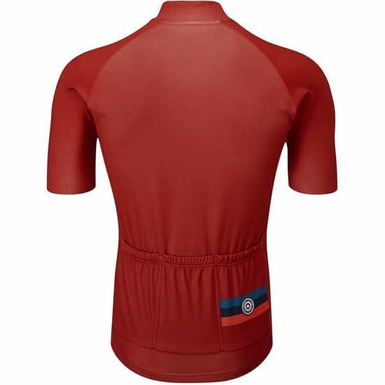 Mens Club Jersey Stripe,  Brick Red  Облекло за колоездене