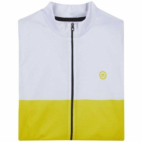 Mens Club Jersey Pro Colour Block,  Midnight/jaune  Облекло за колоездене