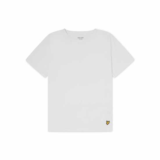 Lyle And Scott Kids' Short-Sleeve Pyjama Sets Бял/Тъмносин 