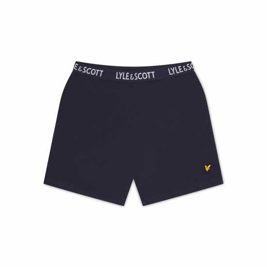 Lyle And Scott Kids' Short-Sleeve Pyjama Sets Бял/Тъмносин 
