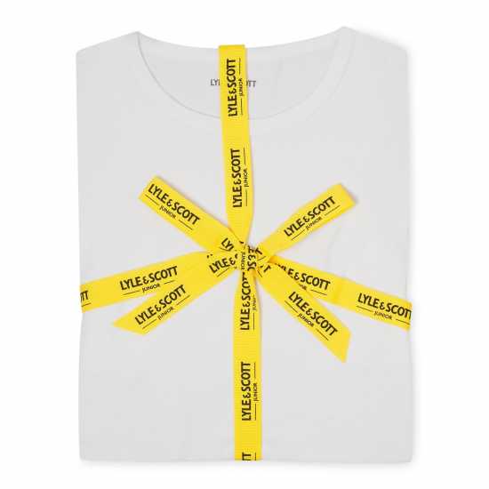 Lyle And Scott Kids' Short-Sleeve Pyjama Sets Бял/Тъмносин 