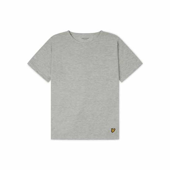 Lyle And Scott Kids' Short-Sleeve Pyjama Sets Сиво/Черно 