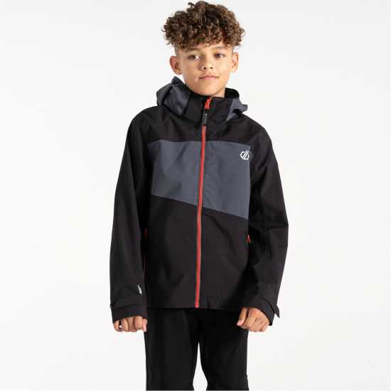 Непромокаемо Яке Explore Ii Waterproof Jacket EbonyG/Black Детски якета и палта