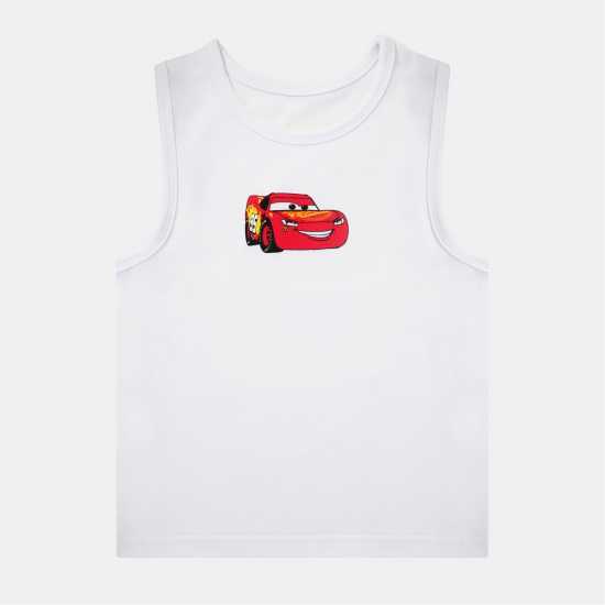 Character Kids Graphic Crew Neck 3 Pack Vests  