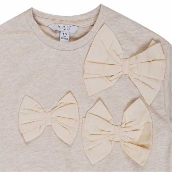 Miso Bow Top And Skirt Set  