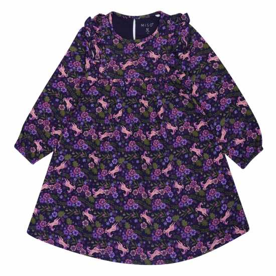 Miso Рокля Жарсе Floral Jersey Dress Miso Рокля Жарсе Floral Jersey Dress