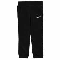 Nike Swoosh Fleece Pants Infants Черно Детски долнища на анцуг