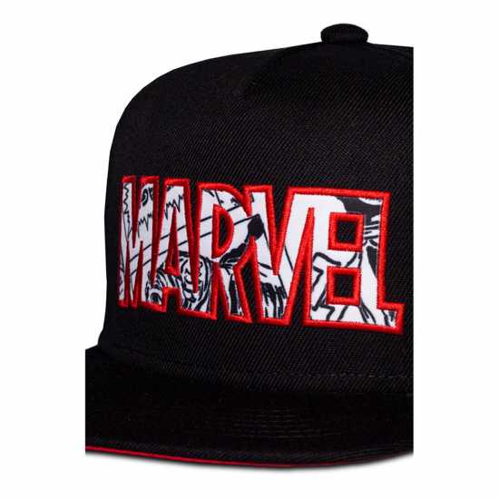 Marvel Logo Snapback Baseball Cap