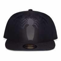 Spiderman Venom Black Spider Logo Snapback Baseball Cap